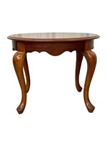 Oval Traditional Wood Coffee Table