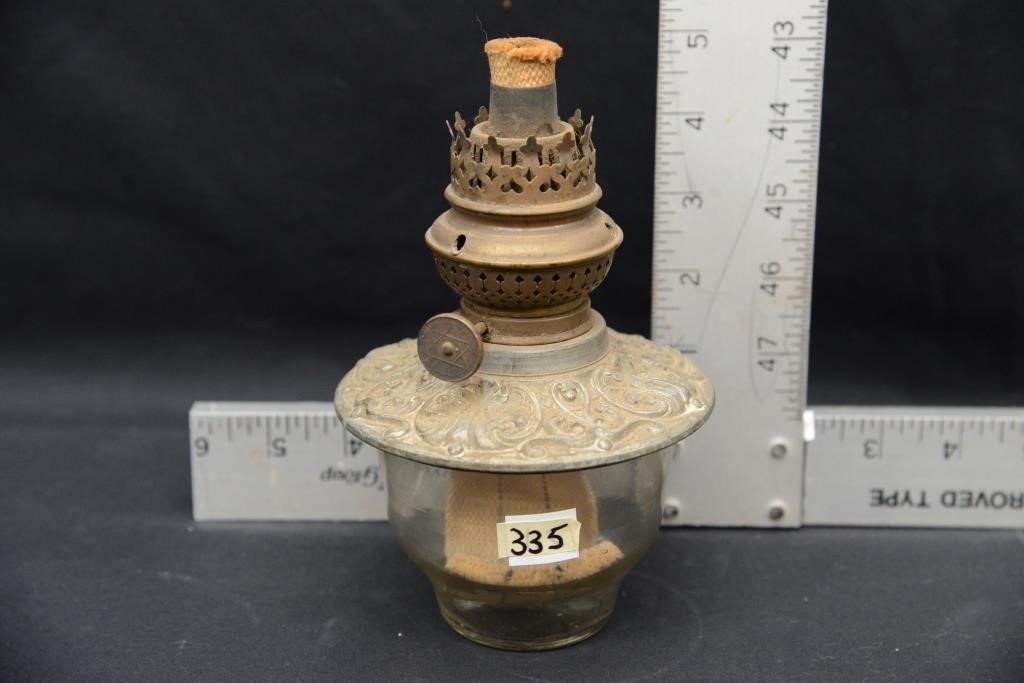 ANTIQUE OIL LAMP