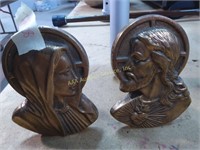 Cast Jesus and Mary bookends