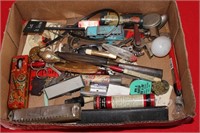 Box of Misc. Toys, Primitives, etc.