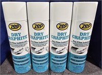 2 Lots of 2 ea - Zep Dry Graphite  Dry Film