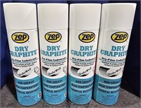 2 Lots of 2 ea - Zep Dry Graphite  Dry Film