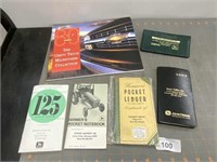 John Deere pocket notebooks & Chevy Milestones