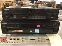 Pioneer PD-M450 and Panasonic DVD-CV50 cd