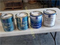 4 Gallon cans of Latex Interior Paint