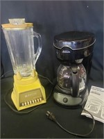 Coffee maker and blender