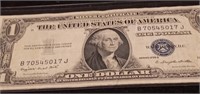 1935 G $1  Silver Certificate with protective