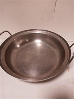 Aluminum wok/ frying pan 12in width 3in deep