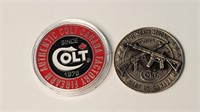 2 Colt Canadian Rifle Coin
