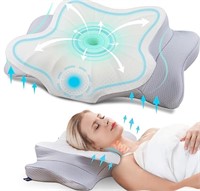 Donama Queen Size Memory Foam Cervical Pillow