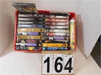 Crate of VHS Includes Star Wars