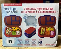 Bentgo Kids Chill 2pk Leak Proof Lunch Box