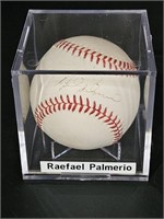 Autographed  w/ COA Raefael Palmerio Baseball