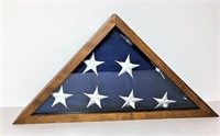 Greentree Gallery Framed American Flag