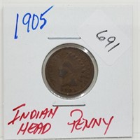 1905 Indian Head Penny