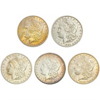 1881-1889 [5] Morgan Silver Dollar