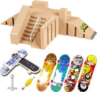 11 PCS Finger Skateboard & Ramp Kit x2