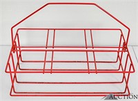 Canning / Mason Jars Red Metal Wire Basket