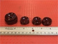 Wood Display Stands For Round Crystals Or 4