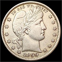 1899 Barber Quarter CHOICE AU