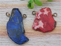 IMPRESSION JASPER PENDANTS ROCK STONE LAPIDARY SPE