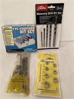 New Lot Drill Bits & Stop Set