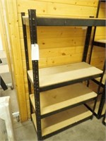 4-Tier Metal Shop Shelving Unit - 36"Wx16"Dx60"H