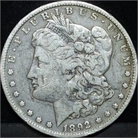 1892-O Morgan Silver Dollar, Better Date
