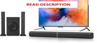 Puxinat 2 in 1 Separable Sound Bars for TV
