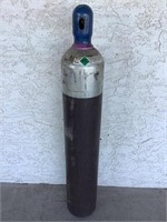 Welding Tank, 57in Tall X 9in, Has Some Product