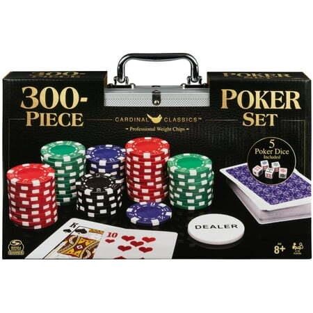 300-Piece Poker Set with Aluminum Case & Chips