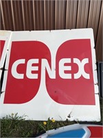 Huge Porcelain Cenex gasoline gas station
