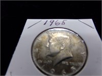 1965 1/2 dollar 40% silver