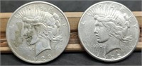 1922-P&S Peace Silver Dollars
