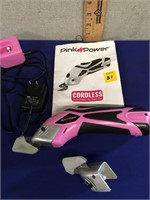 Pink Power Cordless Electric Scissors