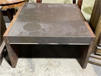 (G) Vintage Wooden Coffee Table 29” x 30” x 16”