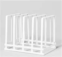 Wire Storage Pan Organizer White - Brightroom