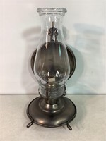 Oil Lamp, Wall Mount Style, 12in Tall