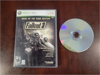 XBOX 360 FALL OUT 3 VIDEO GAME