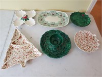 Vintage ceramics Christmas holiday