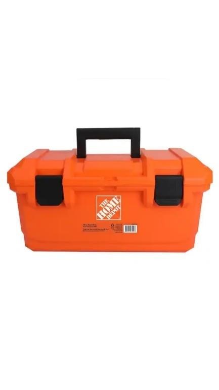 HOME DEPOT - 19 in. Plastic Portable Tool Box