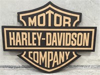 HARLEY DAVIDSON Motor Company Cardboard Sign -