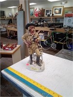 Vintage General Custer whiskey decanter