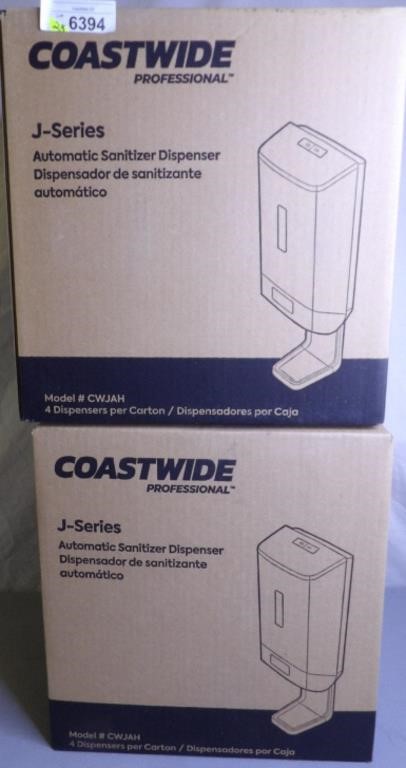 2 Boxes Coastwide J Series Automatic Dispenser