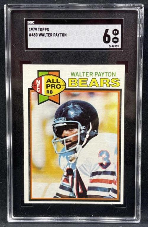 1979 Topps Walter Payton All Pro SGC 6 EX-NM