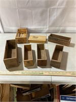 Cheese and other wood boxes