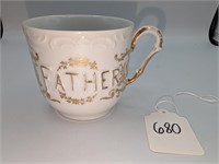 Victorian Shaving Cup "Father"