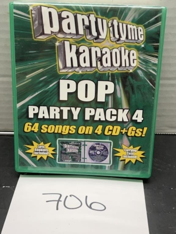 Karaoke party pack pop