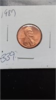 BU 1987 Lincoln Penny