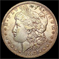 1887-O Morgan Silver Dollar NEARLY UNCIRCULATED